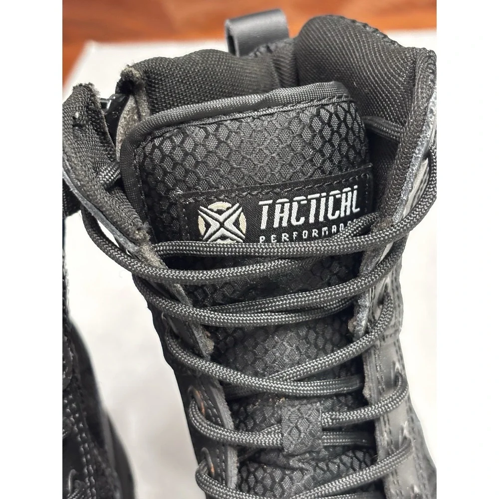 Tactical Performance Hawk Women's 7.5B Black Combat Boots 158805 Police Military
